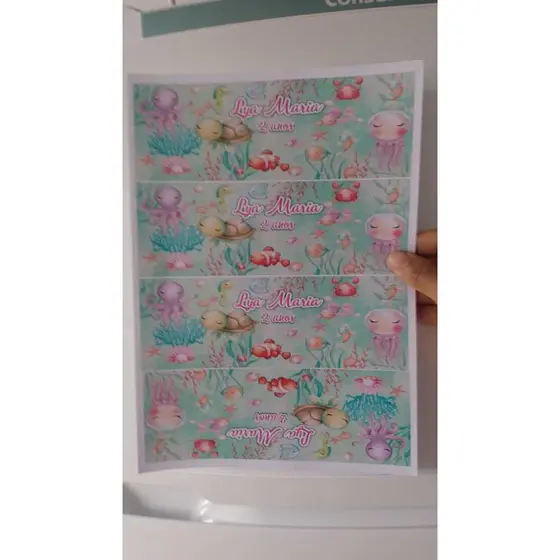 folhas adesivos em tamanhos diversos (papel adesivo brilhoso 135 gramatura