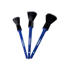 Kit 3 Pincéis De Detalhamento Automotivo Ultra Macios Vonixx
