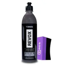 Kit Revox 500ml Vonixx + Aplicador de Pretinho Selante para Pneus