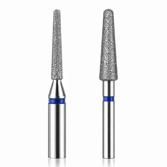 Brocas Diamantada 718 720 Cutícula Unha Motor Kit Brocas manicure unhas em gel Corte Rápido Acabamento Uniforme Para Alt