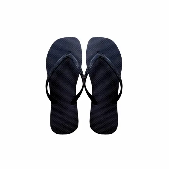 Chinelo Feminino Confortável em Borracha | sandália Leve, Para Praia, chinelo dedo casamento, branco rosa preto