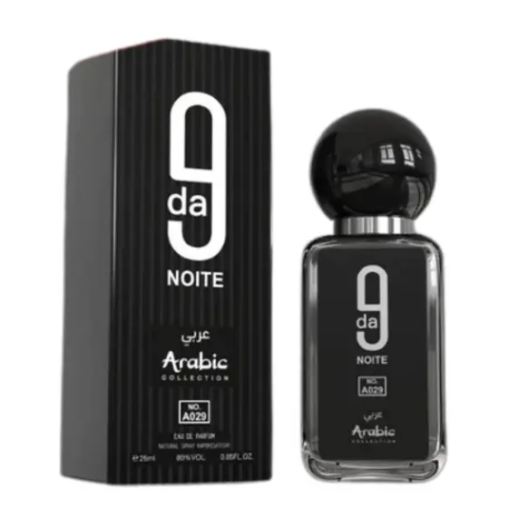 perfume arabic collection 9 da noite Masculino 25ml