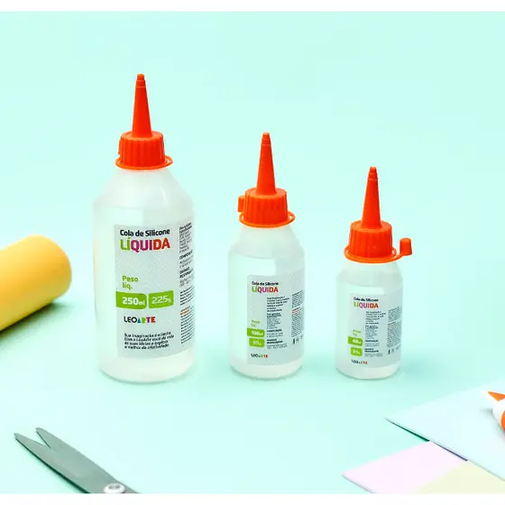 Cola silicone liquida 100ml leoarte