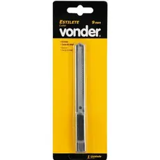 Estilete Profissional Metal 9mm Inox Para Acabamento Preciso