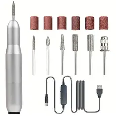 Lixadeira de Unhas Elétrica – Portátil, Potente e Perfeita para Manicure Rápida