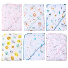 Toalha de Banho Fralda Soft com Capuz para Bebê  OU  Kit com 2, 3 ou 4 Toalhas