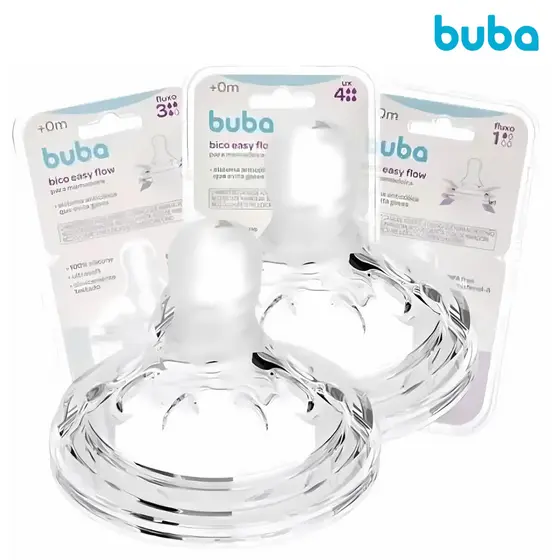 Buba Bico Para Mamadeira Easy Flow