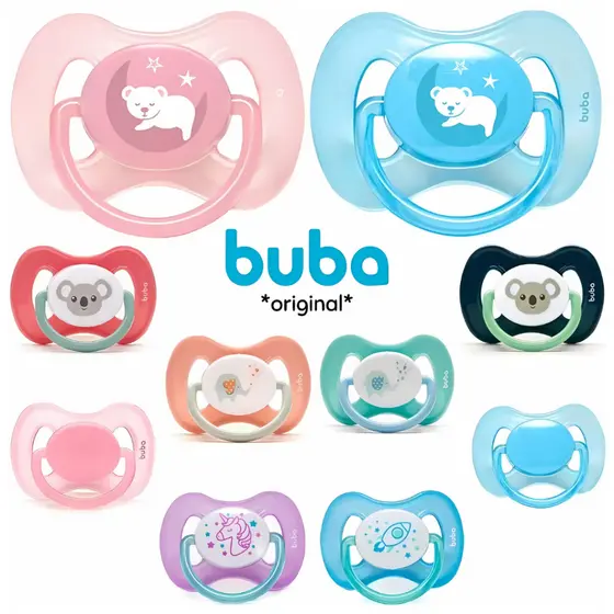 Chupeta Buba Confort Tamanho 1 e 2