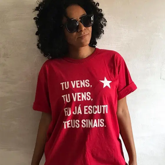 Camisa Lula - Tu Vens - 100% Algodão FASHION