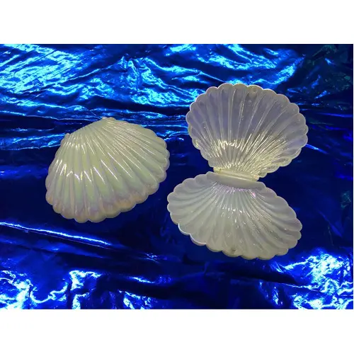 Lembrancinha Concha Nacarado Com 12 Unidades 8x6,5cm
