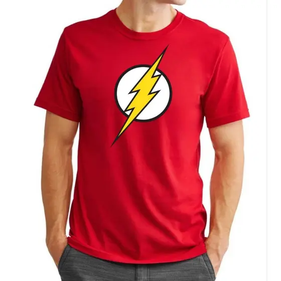 Camiseta The Big Bang Theory Flash Camiseta Sheldon Cooper