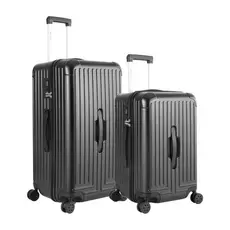 Kit Mala Baú executiva Intract Policarbonato + Abs Tsa Roda Dupla estilo Rimowa jogo de mala de bordo alto padrão