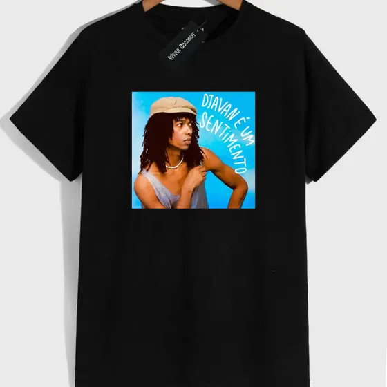 Camisetas cantor Djavan, camisetas do Djavan
