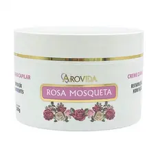 Mascara Creme Restauração Hidratação Capilar Arovida Rosa Mosqueta