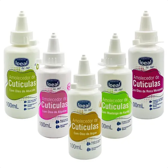 Creme Amolecedor De Cuticulas Hidratante Fortificante Para Unhas Hipoalergenico Ideal 100ml