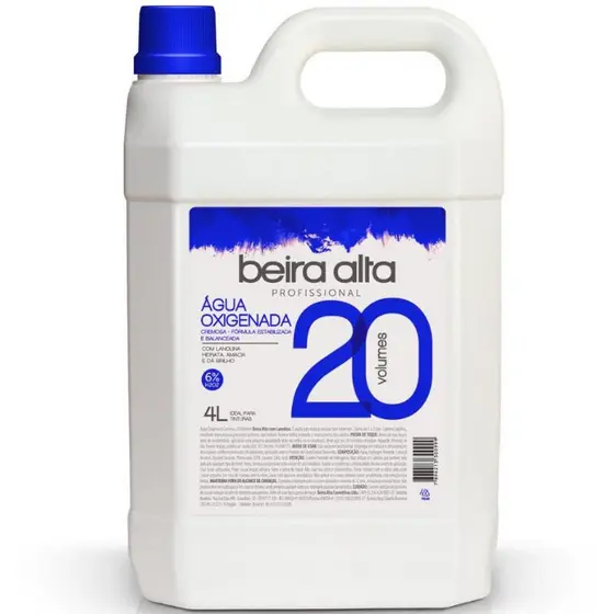 Água Oxigenada Volume 20 4L Beira Alta