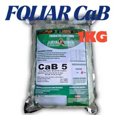 Fertilizante Foliar Cab Calcio19% Boro 5% 1kg Adubo