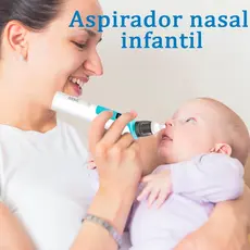 Aspirador Nasal U90 Recarregável Silicone Macio Para O Nariz Do Bebê