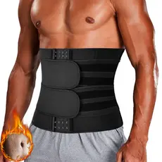 Cinta abodominal Modelador corporal Masculina Colete Ajustável Faixa Abdominal Masculina Modeladora cintura sinta faixa