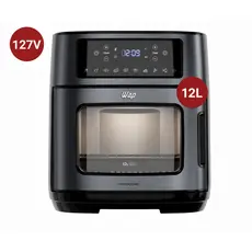Fritadeira Sem Óleo WAP AirFry Oven Digital Black 12L 1800W Com Luz interna e 10 funções - 127V