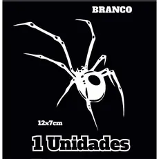 Adesivo Aranha | Vinil Recorte | Para Carro, Moto, Notebook | Resistente Sol e Chuva