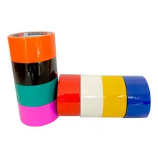 Kit Fita Adesiva 10pcs Coloridas 48mmx40m Larga Embalagem marcação ferramenta caixa
