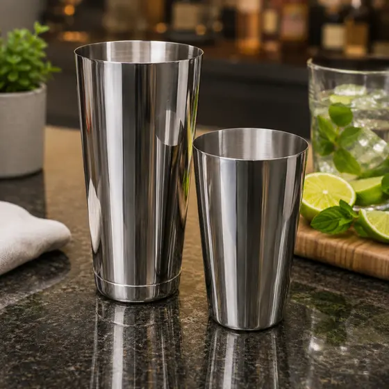 Coqueteleira Boston 820ml Profissional Inox Bartender Drinks Bar Premium