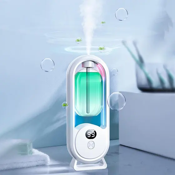 Difusor de Aroma de Parede Sem Fio Umidificador Aromatizador Desodorizador de Ambientes Karina