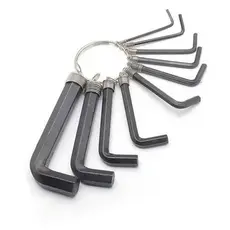 Chave Allen 10 Peças De 1,5mm à 10mm Aço Carbono Sparta Oferta