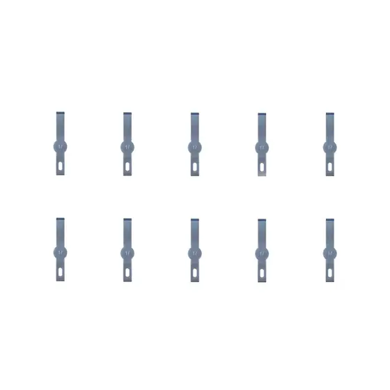 Refil De Lâminas Precisão Bisturi Modelo 17 Kit 10 Lâminas  03387