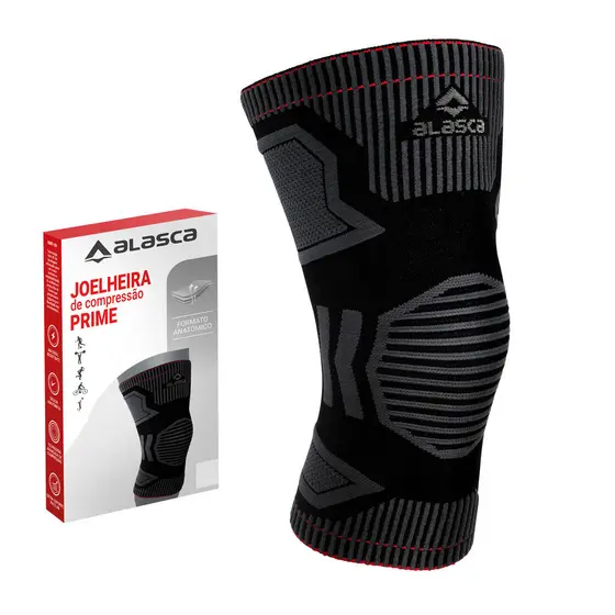 Joelheira de Compressão Prime - Tecnologia Knit 3D Alasca