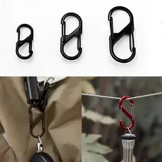 5 Pcs Zipper Clipes Anti-Furto Com Mola Dupla Pull Locks S Fechadura Fecho De Correr Em Forma De Mochila