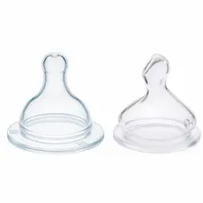 Bico BIG Mamadeira Universal 100% Silicone Redondo ou Ortodôntico