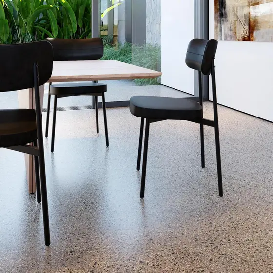 4 Unidades Cadeira Alloa fixa C/4 Pés 50 X 44,7 X 83,8 cm