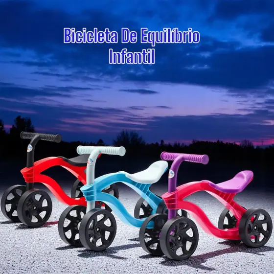 Bicicleta De Equilíbrio Infantil Sem Pedal 4 bicicleta para bebê brinquedo educativo motor