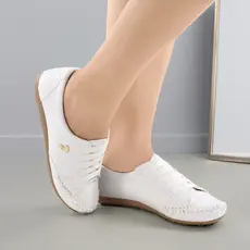 Tenis Feminino Mocatenis Mocassim Ecologico Confort Academia Casual