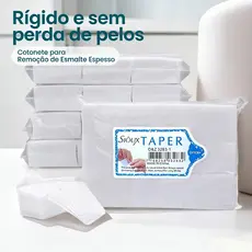2000pçs 1000pçs Algodão Prensado 100% Natural Nail Wipes Remoção Esmaltes e remoção de Gel UV Nail Wipes