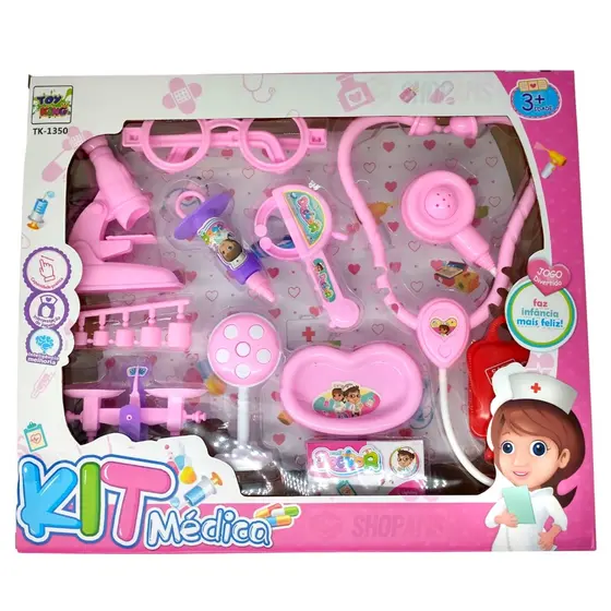 Kit Médico Doutor Ou Doutora Completo