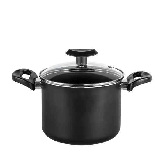 Caldeirão Panela Antiaderente Com Tampa 20 Cm Sopa Cuscuz Cozillar