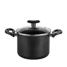 Caldeirão Panela Antiaderente Com Tampa 20 Cm Sopa Cuscuz Cozillar