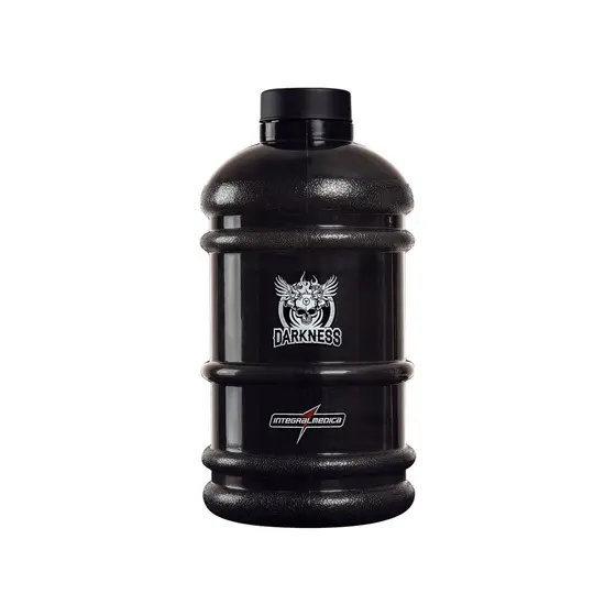 Galão Água Academia Garrafa Treino 2,2 Litros Darkness Preto