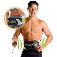 Máquina Emagrecimento Aparelho Redutor Medidas Abdominal Massageador Cinto Queima Gordura Drenagem
