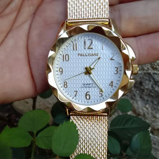 Relógio Feminino Pallyjane Silicone Á Prova D'água