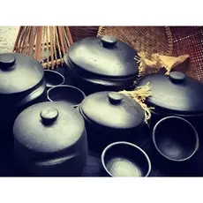 Conjunto 5 Panelas De Barro Moqueca Capixaba Pirão Arroz