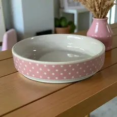 Prato Para Gatos de Porcelana Raso Comedouro 230ml