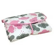 Trocador de Fraldas Almofada de Troca de Fraldas do Bebê Portatil Dobravel Com Bolso Fundo Impermeavel Lavavel