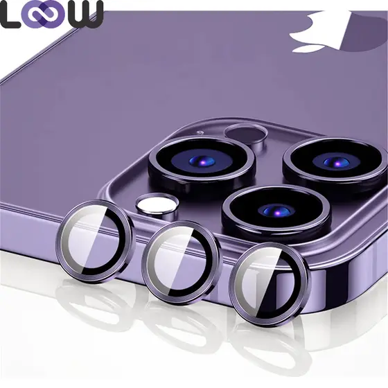 Kit Películas Lente Para iPhone 14 13 12 11 Pro Max Câmera Proteção