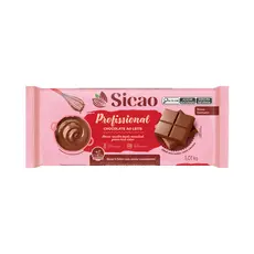 Chocolate Profissional Ao Leite Barra 1,01kg Sicao