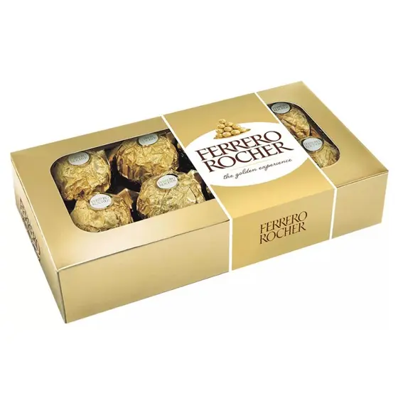 Bombom Ferrero Rocher T8 Display 8x12,5g 100g Ferrero