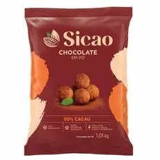 Chocolate Em Po 50% 1,01kg Sicao